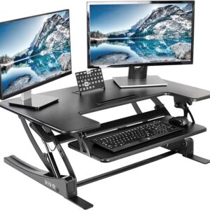 vivo height adjustable gaming desk