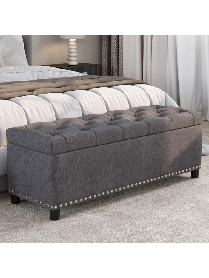 BELLEZE Tufted Storage bench